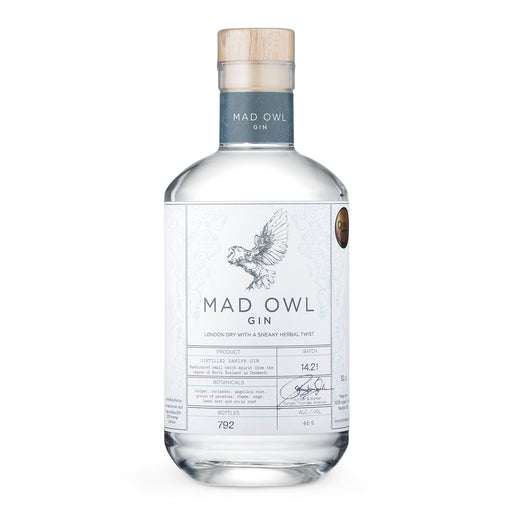 Mad Owl Gin London Dry 46% 50 CL.