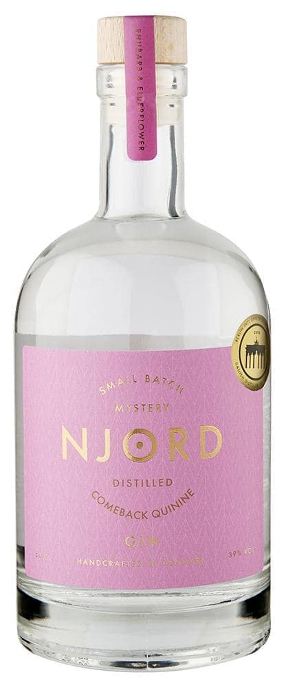 Njord Distilled Comeback Quinine 39% 50cl