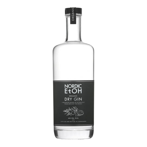 Nordic EtOH Organic Dry Gin Original Black 44% 70cl