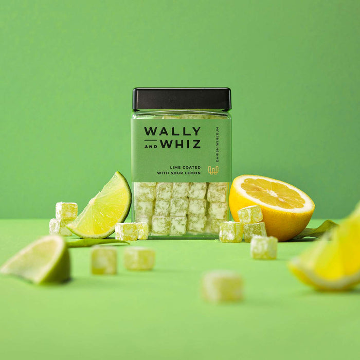 Wally and Whiz Lime With Sour Lemon 240g