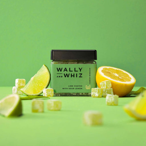 Wally and Whiz Lime With Sour Lemon 140g