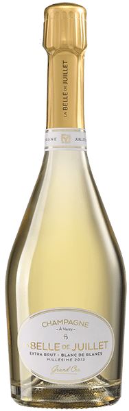 Champagne La Belle de Juillet Grand Cru Blanc de Blancs Millesime 2013